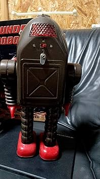 ブリキロボット 「サンダーロボット」 楽天市場】◎【ブリキ玩具/Tin Toy】『 HAHATOY THUNDER ROBOT